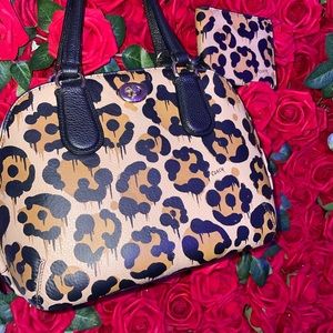 COACH WILD BEAST COLLECTION, handbag and MATCHING WALLET. PRICE IS FOR BOTH